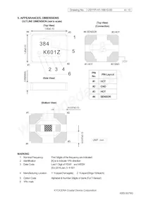 CT1612DB38400C0FLHA1 Datasheet Page 4