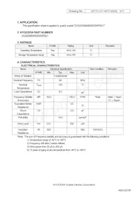 CX3225SB48000D0WPSC1 Datasheet Pagina 3