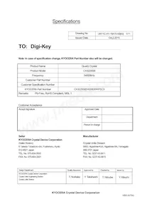 CX3225SB54000D0WPSC3 Datasheet Cover