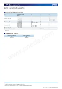 DEA162025LT-5003C3 Datasheet Page 3