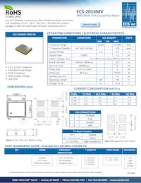 ECS-2016MV-333.3-BN-TR 데이터 시트 표지