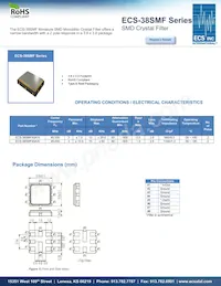 ECS-38SMF45A30 Datasheet Cover