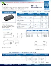 ECS-80-20-7SX-TR Datasheet Cover