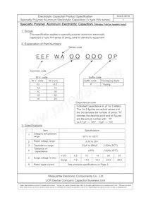 EEF-WA1D151P Datasheet Page 3