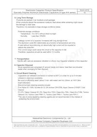EEF-WA1D151P Datasheet Page 18