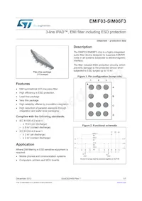 EMIF03-SIM06F3 Datasheet Cover