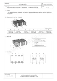 EXC-28CG900U Datasheet Page 2