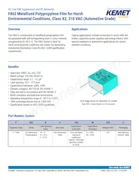 F862BK124K310ALR0L Datasheet Cover