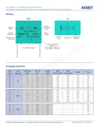 F862BK124K310ALR0L Datasheet Page 11