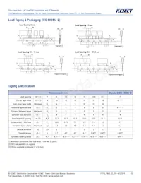 F863DV155M310L Datasheet Page 13