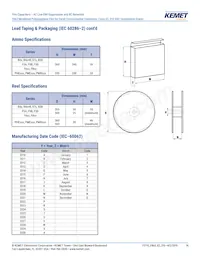 F863DV155M310L Datasheet Page 14