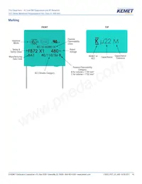 F872BE333M480C Datasheet Page 14