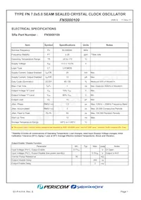 FN5000109 Datasheet Page 3