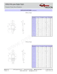 FPR2B-0R002F1 Datasheet Pagina 4
