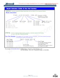 FXO-HC530-95 Datasheet Page 2