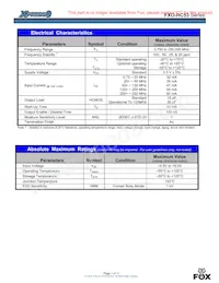 FXO-HC530-95 Datasheet Pagina 3
