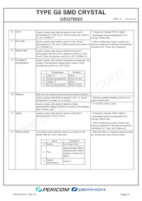 G83270025 Datasheet Pagina 4