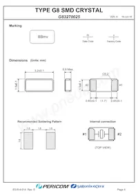 G83270025 Datasheet Pagina 6