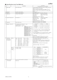 GRM31CC80E227ME11L Datasheet Pagina 2