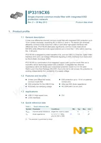 IP3319CX6 Datasheet Page 2