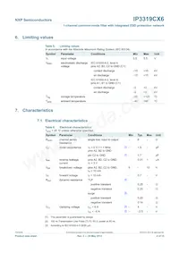 IP3319CX6 Datasheet Page 5