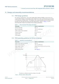 IP3319CX6 Datasheet Page 11