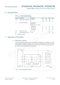 IP4364CX8/LF Datasheet Page 5