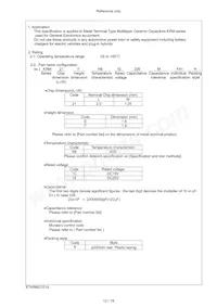 KRM21ER61E106KFA1K Datasheet Pagina 13