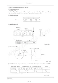 KRM21ER61E106KFA1K Datasheet Page 19