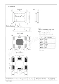 KT2520K26000CCW18ZUS Datasheet Page 8