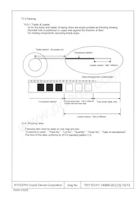 KT2520K26000CCW18ZUS Datasheet Page 10