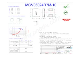 MGV06024R7M-10 Datasheet Copertura