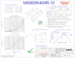 MI0805K400R-10 Datenblatt Cover
