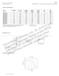 MP2-100-R Datasheet Page 2