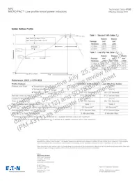 MP2-100-R Datasheet Pagina 3
