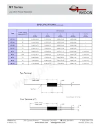 MT10-0R1F1 Datasheet Page 2