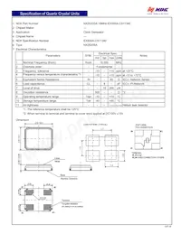 NX2520SA-16MHZ-EXS00A-CS11340 Datasheet Cover