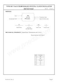 NX72G1102Z Datasheet Pagina 6