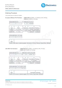 OARS3R003FLF Datasheet Pagina 5