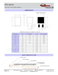 PFC10-0R5F1 Datasheet Pagina 2