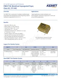 PME271M660KR30 Datasheet Cover