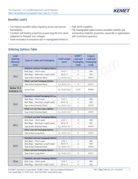 PME271M660KR30 Datasheet Pagina 2