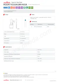 RCER71E335K2M1H03A Datasheet Cover