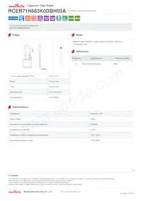 RCER71H683K0DBH03A Datasheet Cover