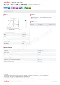 RDER73A153K3K1H03B Datenblatt Cover