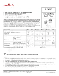 RF3210 Datasheet Cover