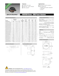 SDR7030-6R2M Datasheet Cover