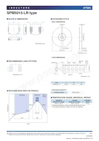 SPM5015T-4R7M-LR Datasheet Page 3