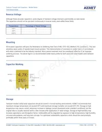 T330D476K025AS Datasheet Page 9