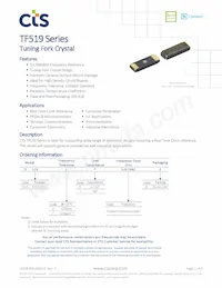 TF5191P32K7680R Datasheet Cover